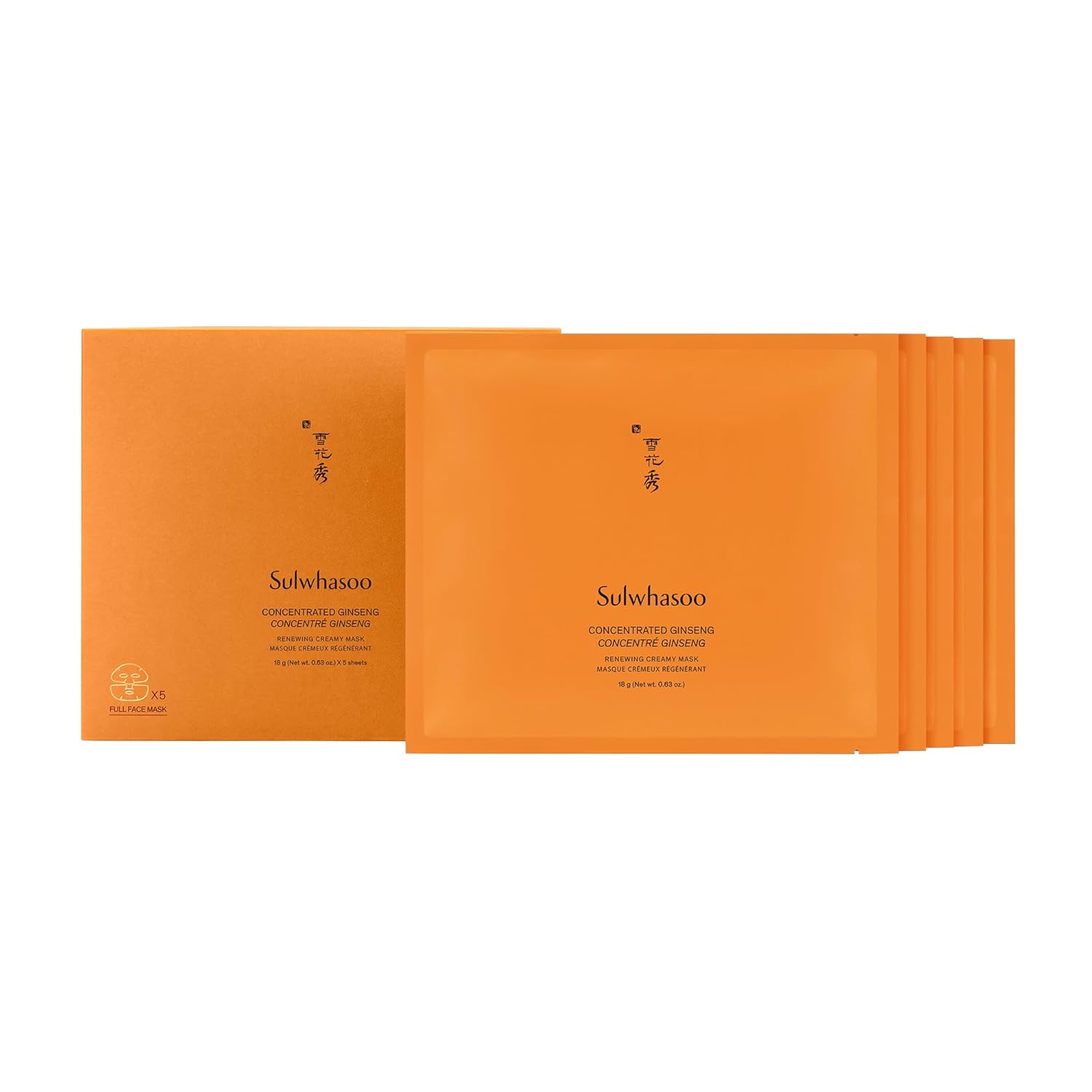 sulwhasoo concentrated ginseng renewing sheet mask