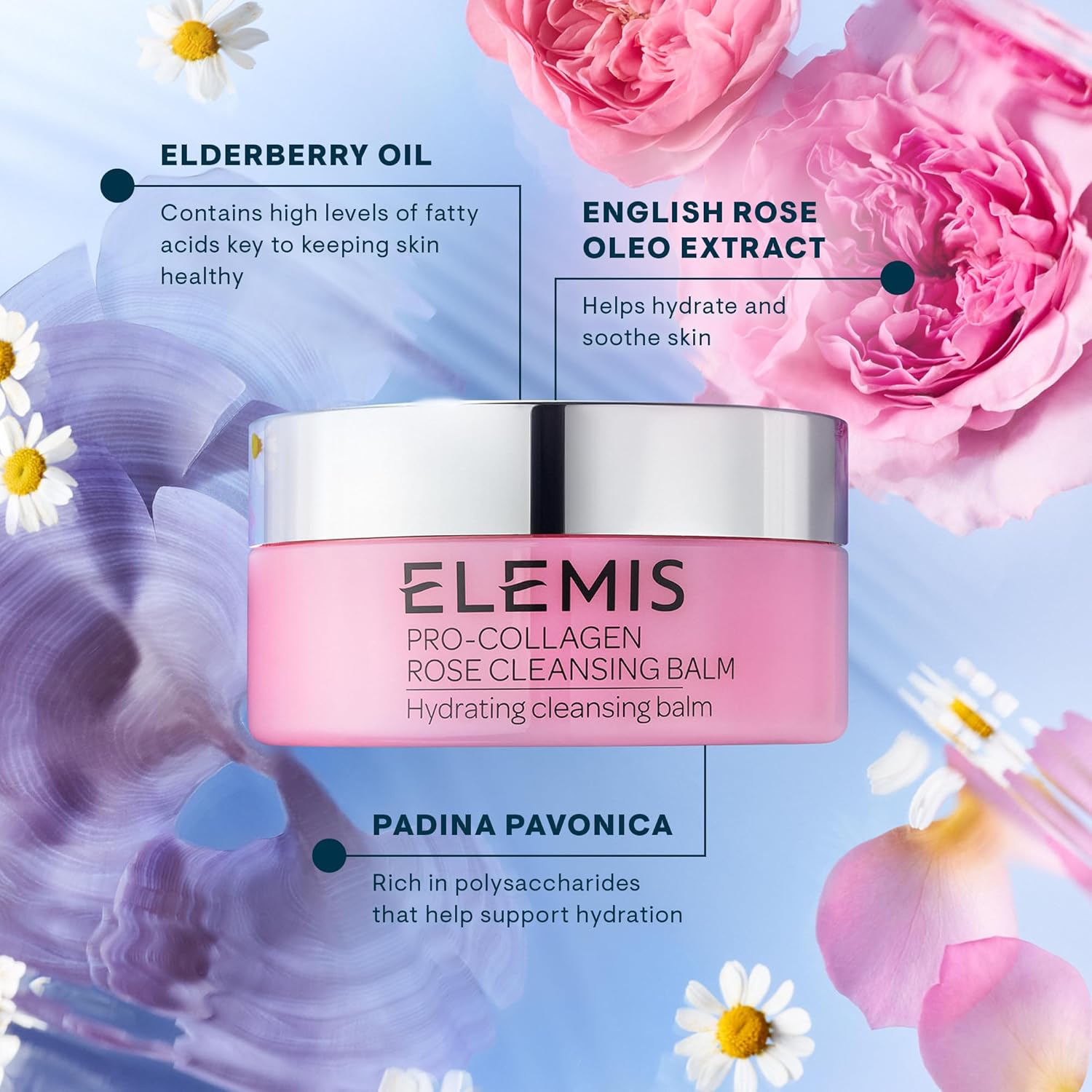 ELEMIS Pro-Collagen Cleansing Balm Makeup Remover - Image 3