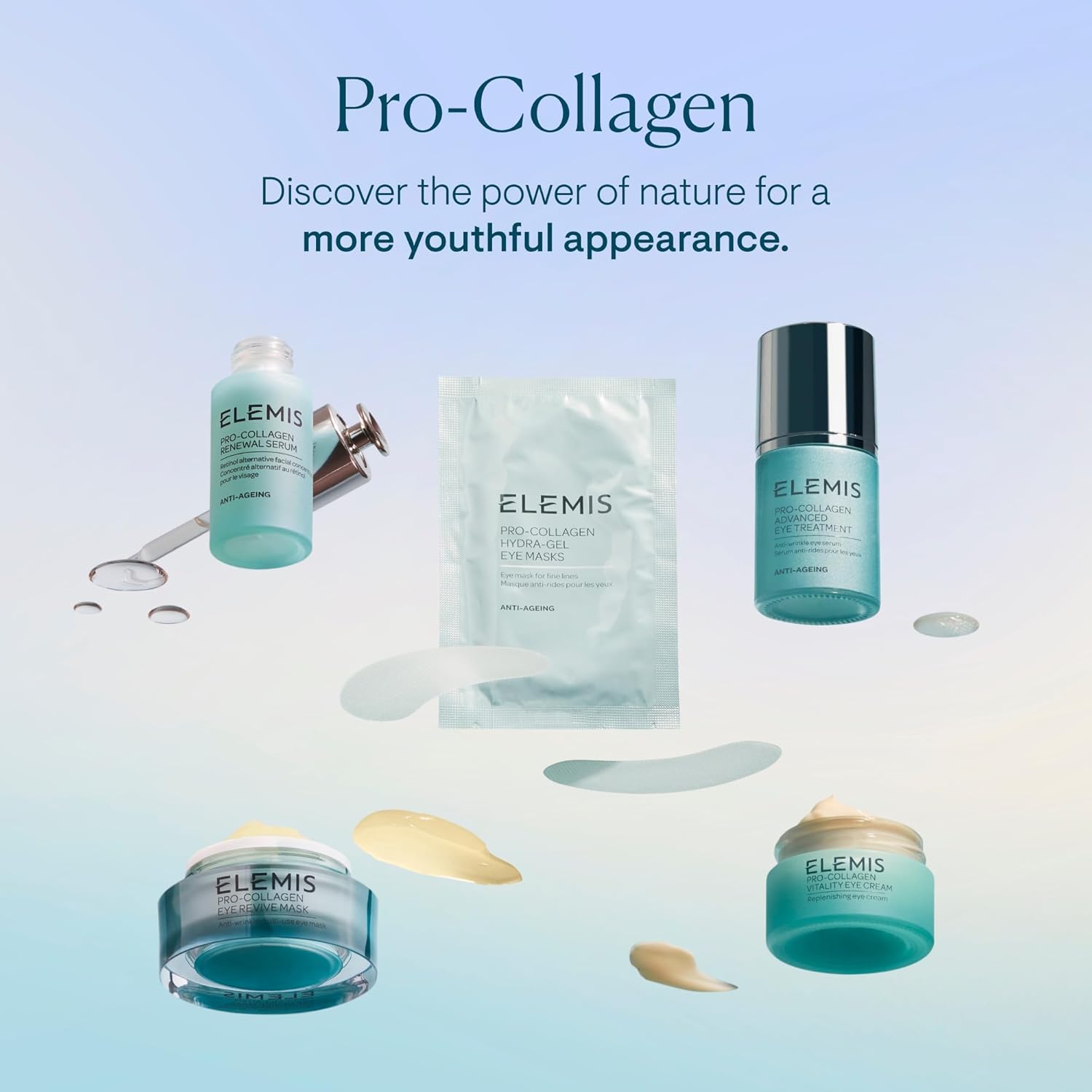 elemis pro collagen eye skincare, nutrient
