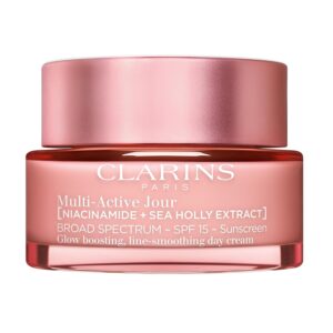 clarins new multi active day cream spf 15 with niacinamide