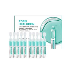 Anua PDRN Hyaluronic Acid Capsule Serum | Glass Skin Hydration | 0.33 Fl Oz