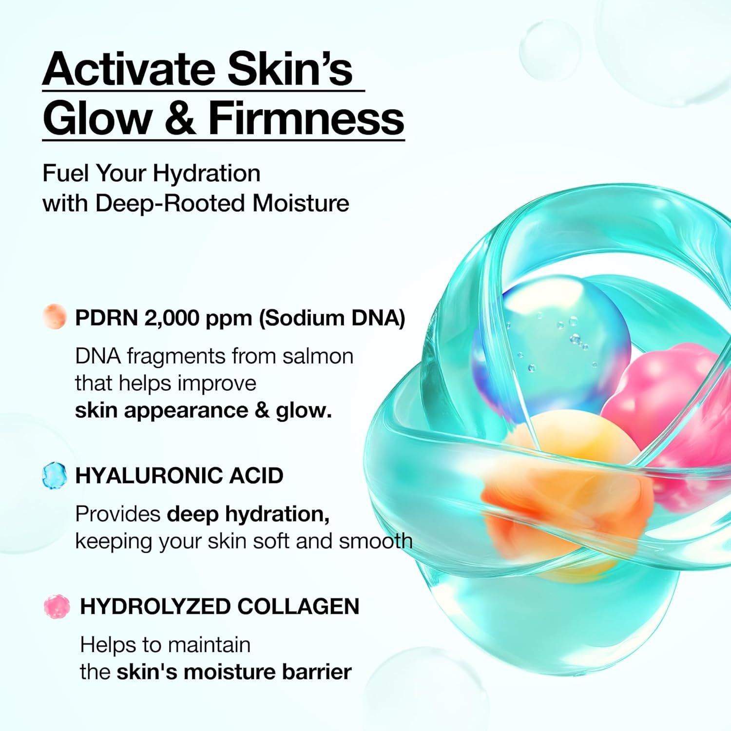 Anua PDRN Collagen Glow Facial Serum Spray | Hydrating Face Mist | 3.38 Fl Oz - Image 2