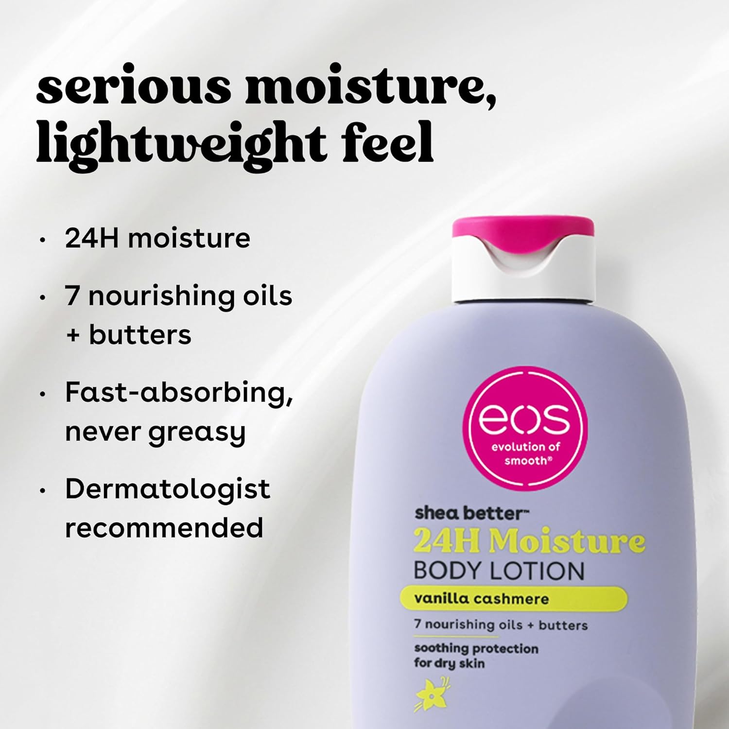 eos Shea Better Body Lotion Vanilla Cashmere - Image 2